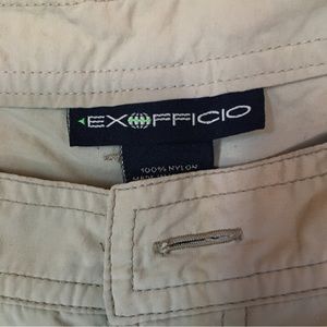 Men’s Exofficio Nylon Shorts -Khaku